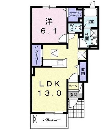 カーサ　グランデの物件間取画像